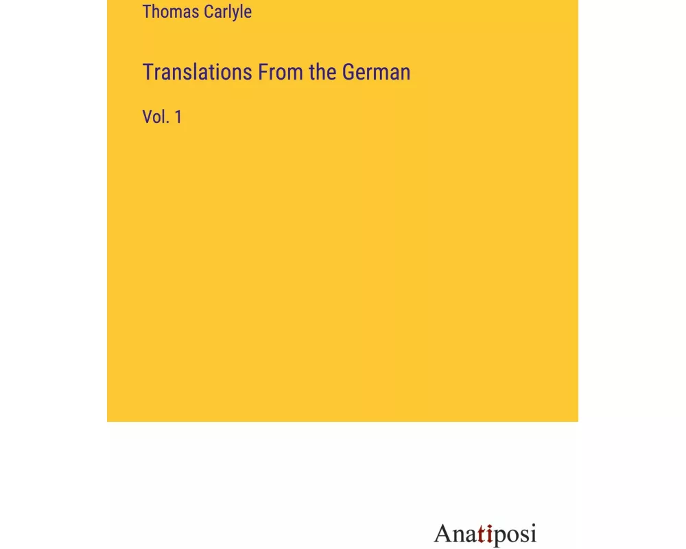Translations From the German