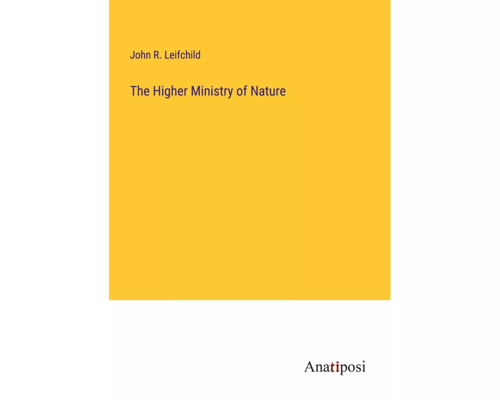 The Higher Ministry of Nature