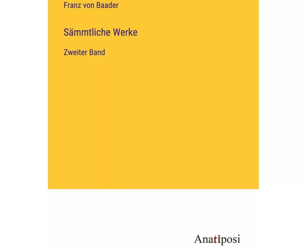 Sämmtliche Werke