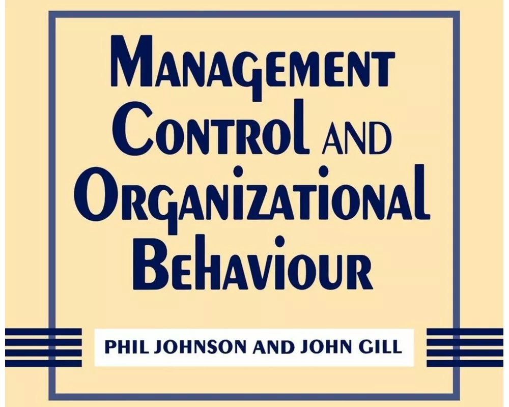 Management Control and Organizational Behaviour