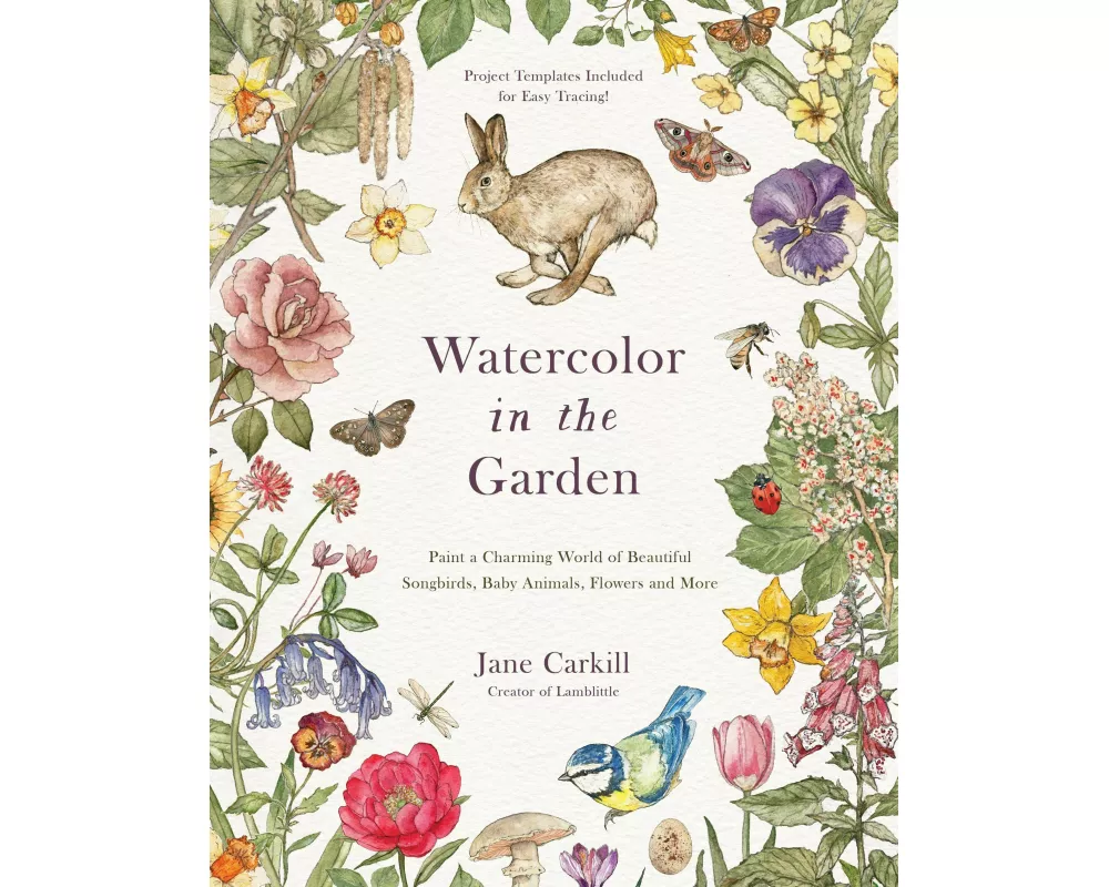 Watercolor in the Garden