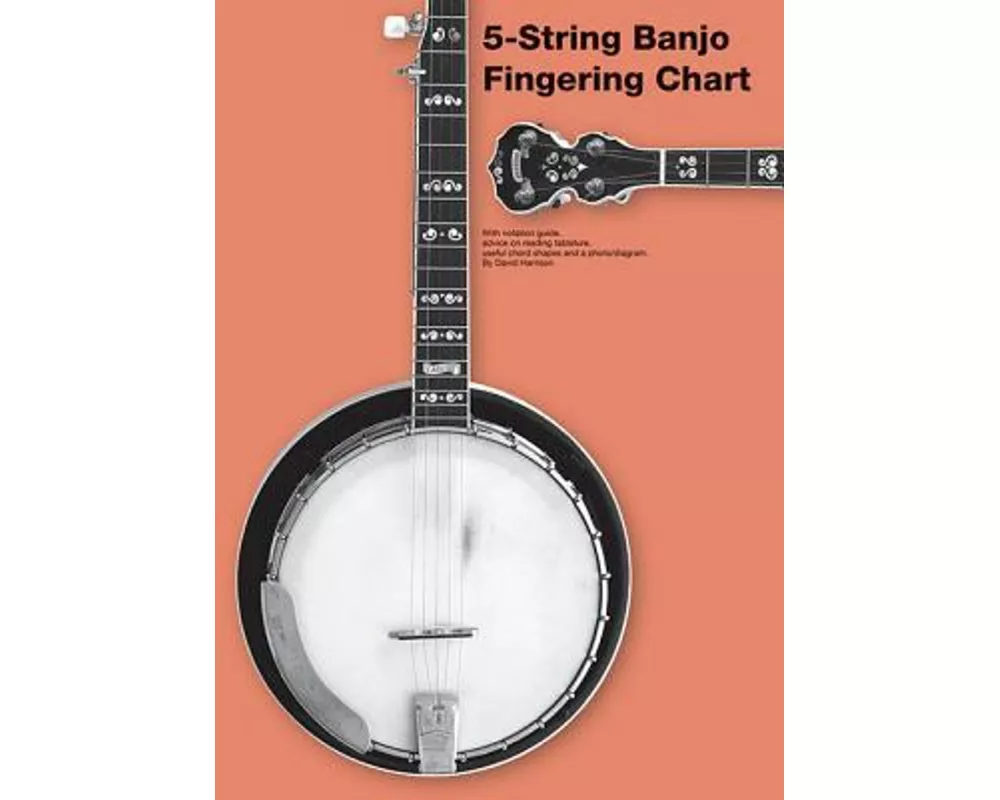5-String Banjo Fingering Chart