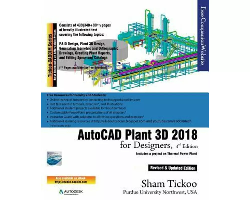 AutoCAD Plant 3D 2018 for Designers