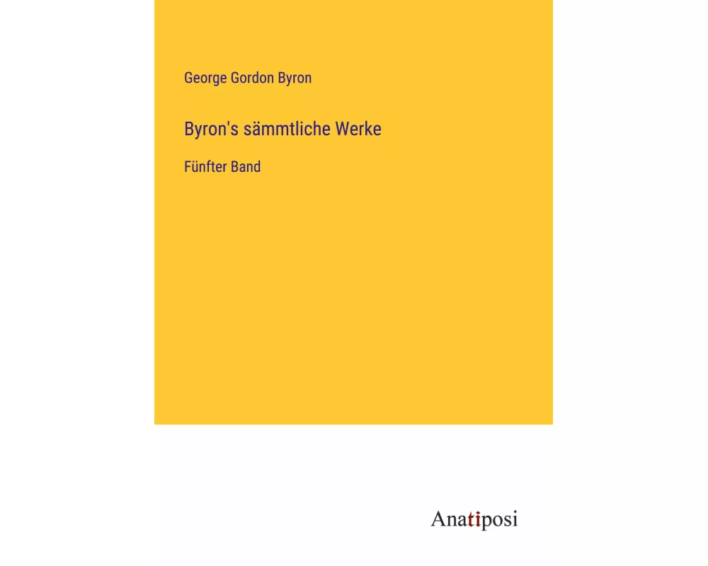 Byron's sämmtliche Werke