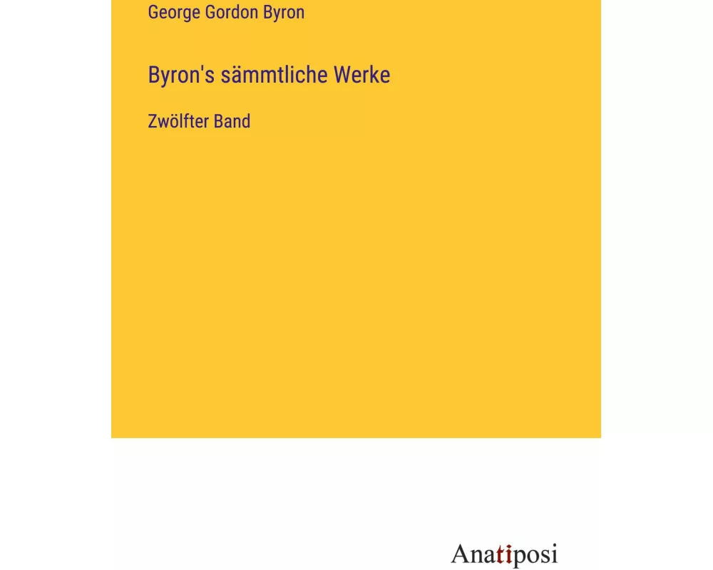 Byron's sämmtliche Werke