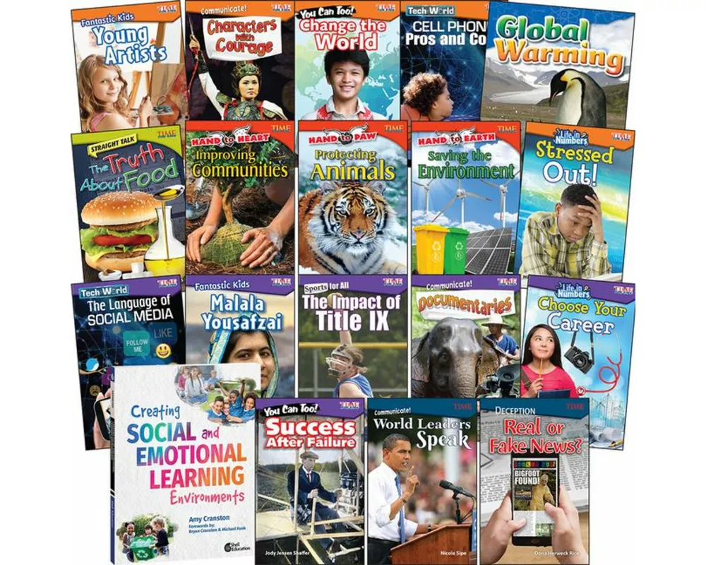 Social Emotional 18-Book Set with Shell book: Grades 4-5