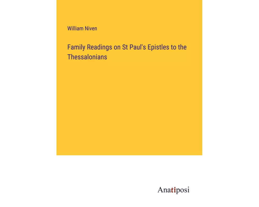 Family Readings on St Paul's Epistles to the Thessalonians