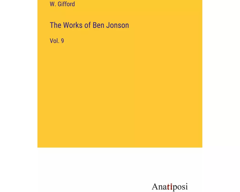 The Works of Ben Jonson