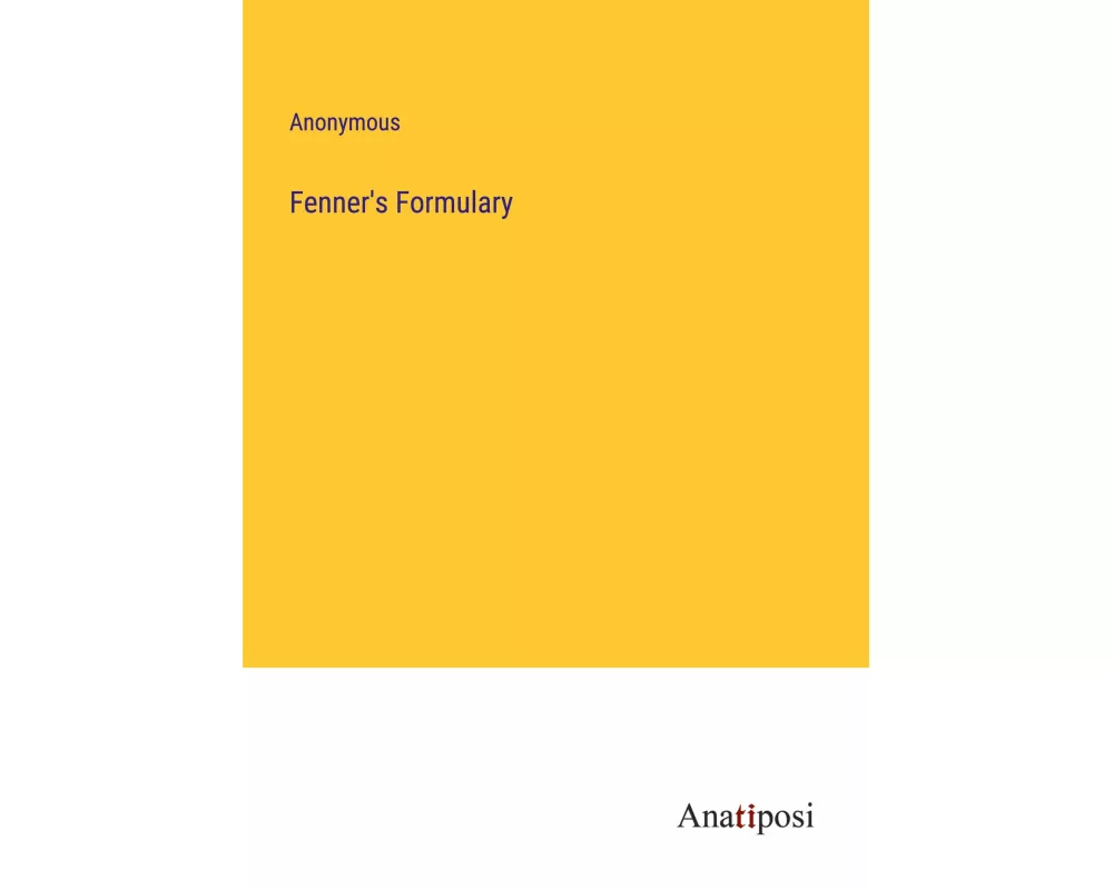 Fenner's Formulary