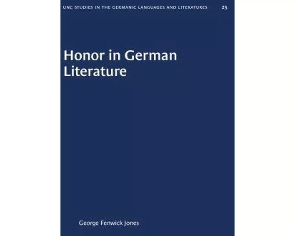 Honor in German Literature