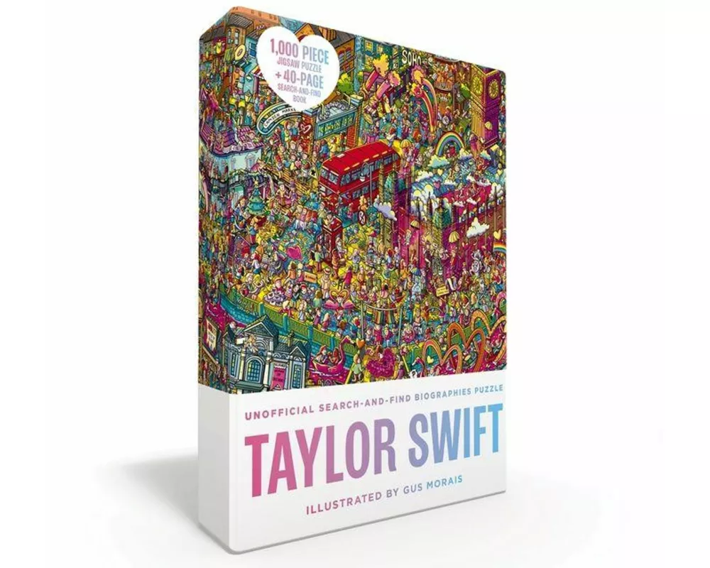 Taylor Swift Search-and-Find Book and Jigsaw Puzzle