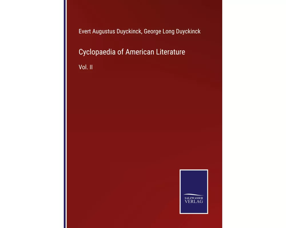 Cyclopaedia of American Literature