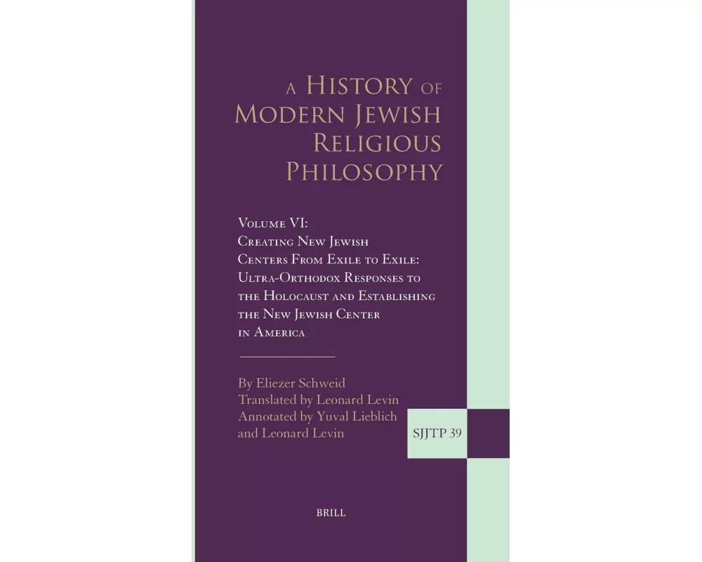 A History of Modern Jewish Religious Philosophy