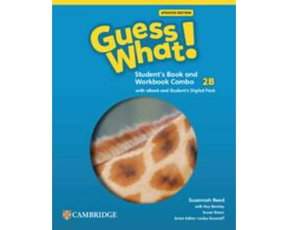 Guess What! American English Level 2b Combo Student's Book and Workbook with Student's Digital Pack Updated