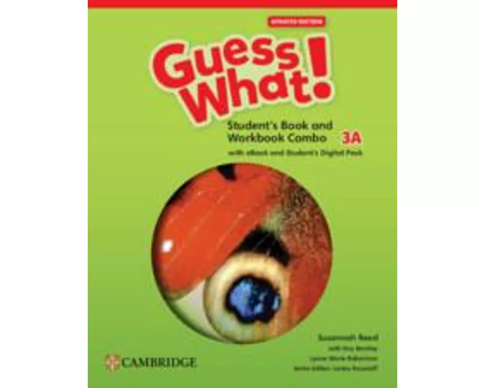 Guess What! American English Level 3a Combo Student's Book and Workbook with Student's Digital Pack Updated