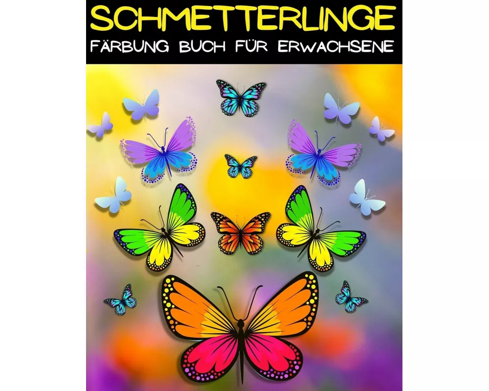 Mandala Schmetterling Färbung