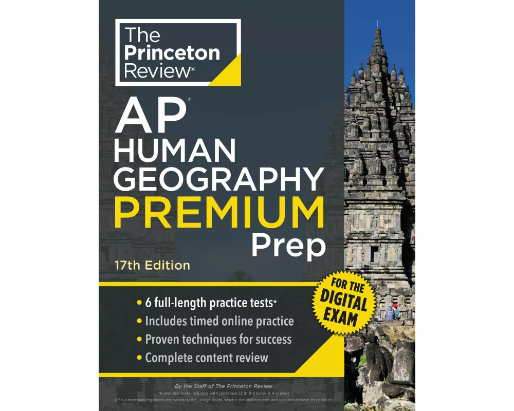 Princeton Review AP Human Geography Premium Prep, 17th Edition