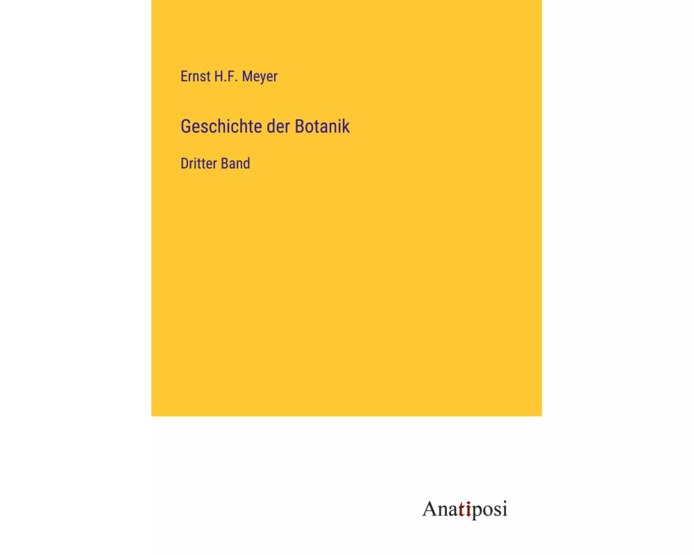 Geschichte der Botanik