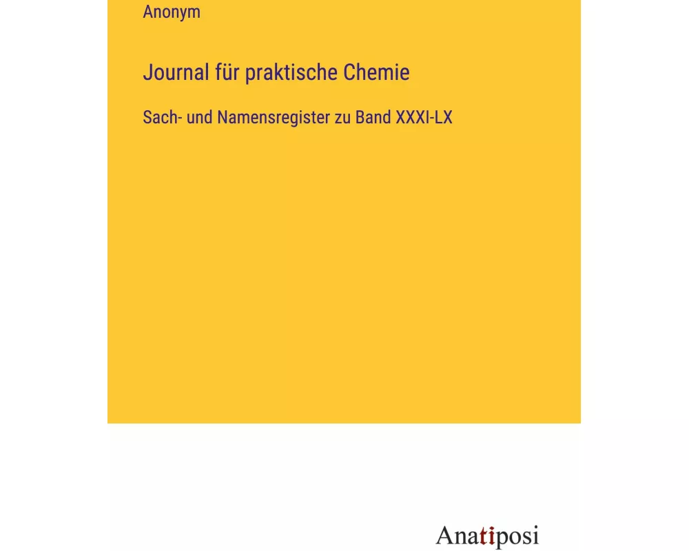 Journal für praktische Chemie