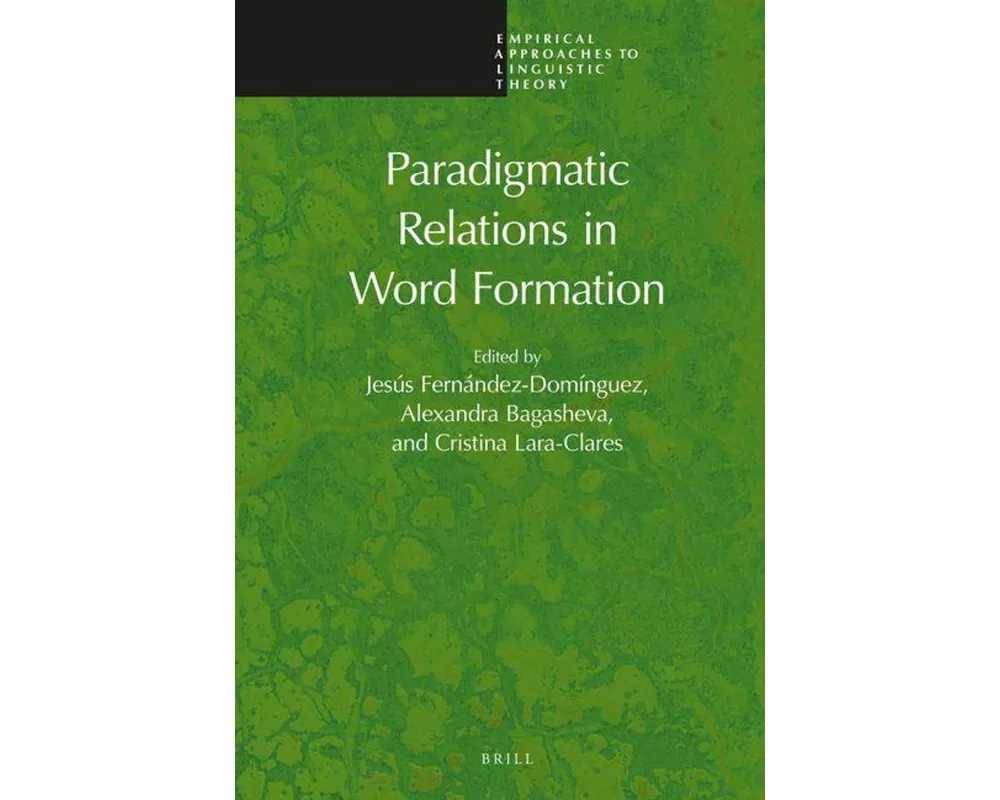 Paradigmatic Relations in Word Formation