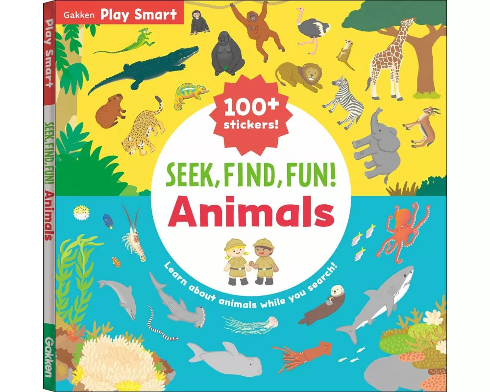 Seek, Find, Fun! Animals