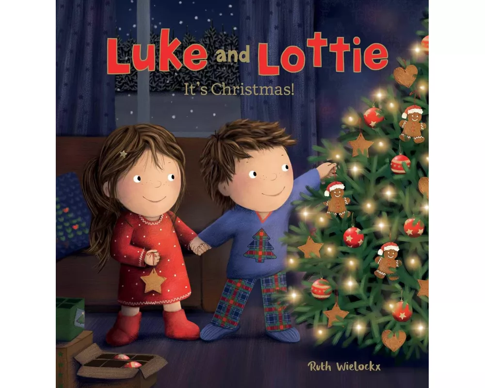 Luke and Lottie. It's Christmas!