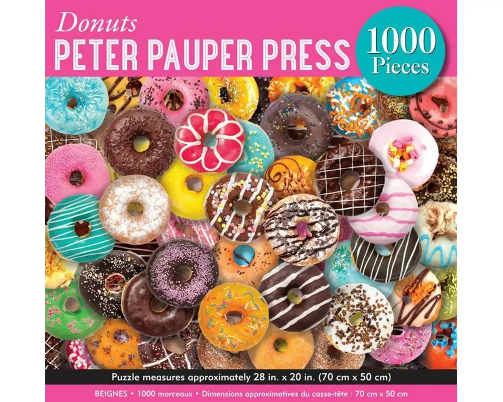 Donuts 1,000 Piece Jigsaw Puzzle