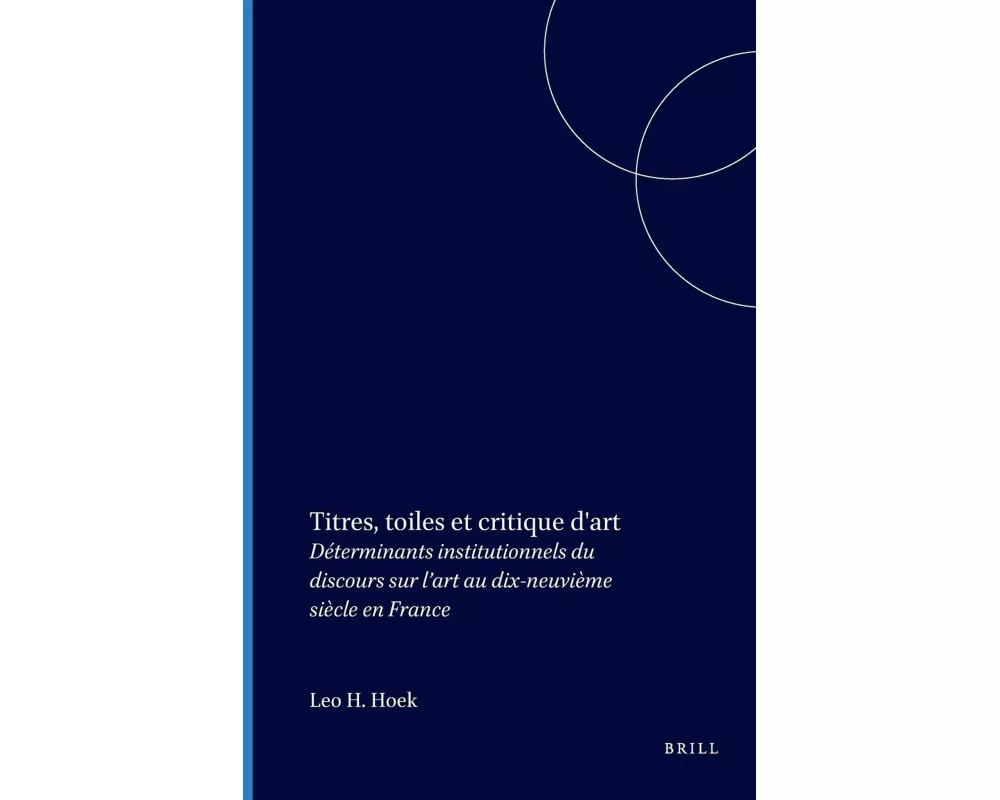 Titres, Toiles Et Critique d'Art