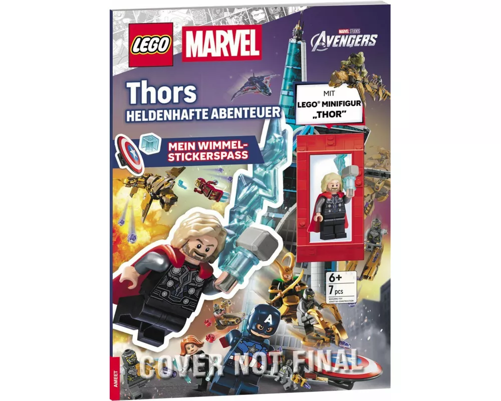 LEGO MARVEL - Thors heldenhafte Abenteuer - Mein Wimmel-Stickerspaß