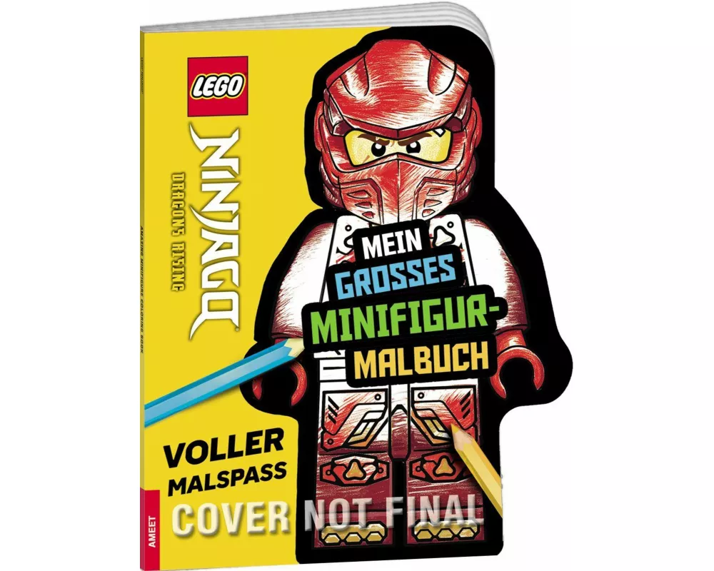 LEGO NINJAGO - Mein großes Minifigur-Malbuch