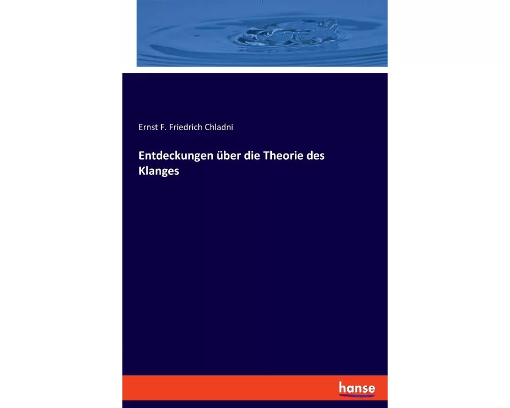 Entdeckungen über die Theorie des Klanges