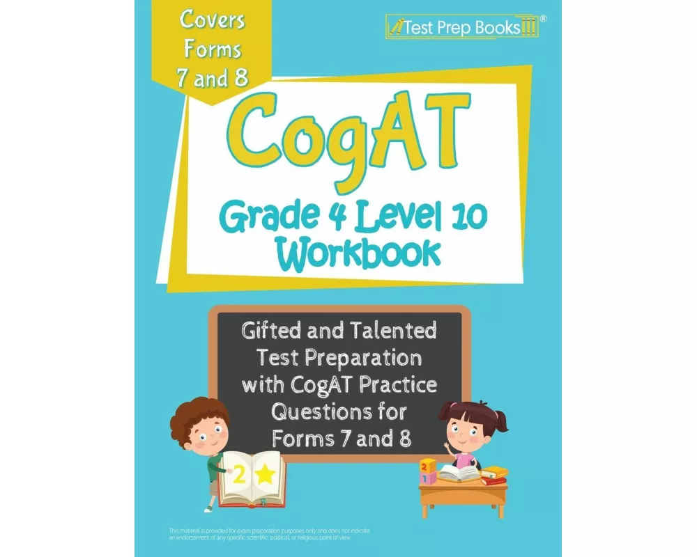 CogAT Grade 4 Level 10 Workbook