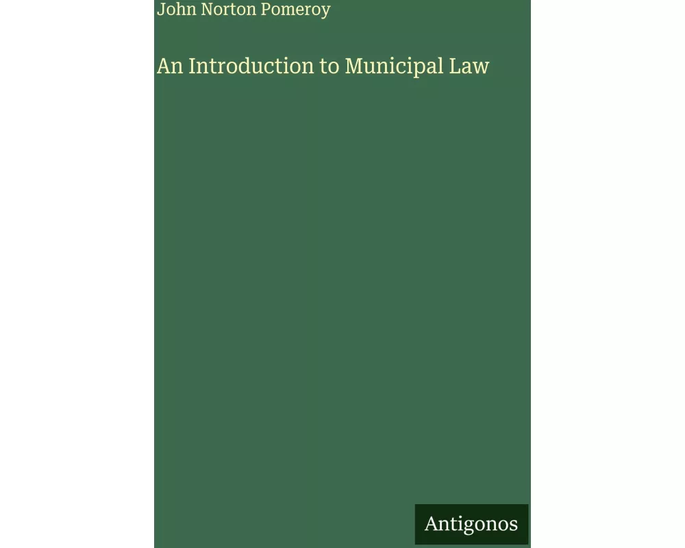 An Introduction to Municipal Law