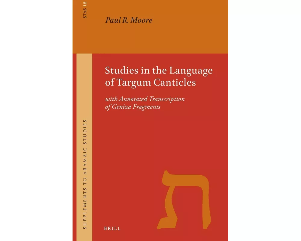 Studies in the Language of Targum Canticles