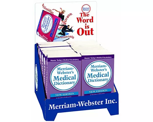 12-Copy Medical Dictionary Counter Display