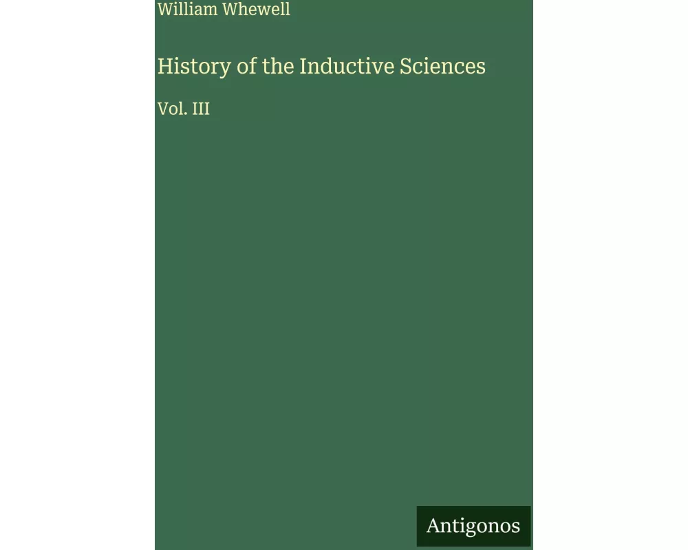 History of the Inductive Sciences