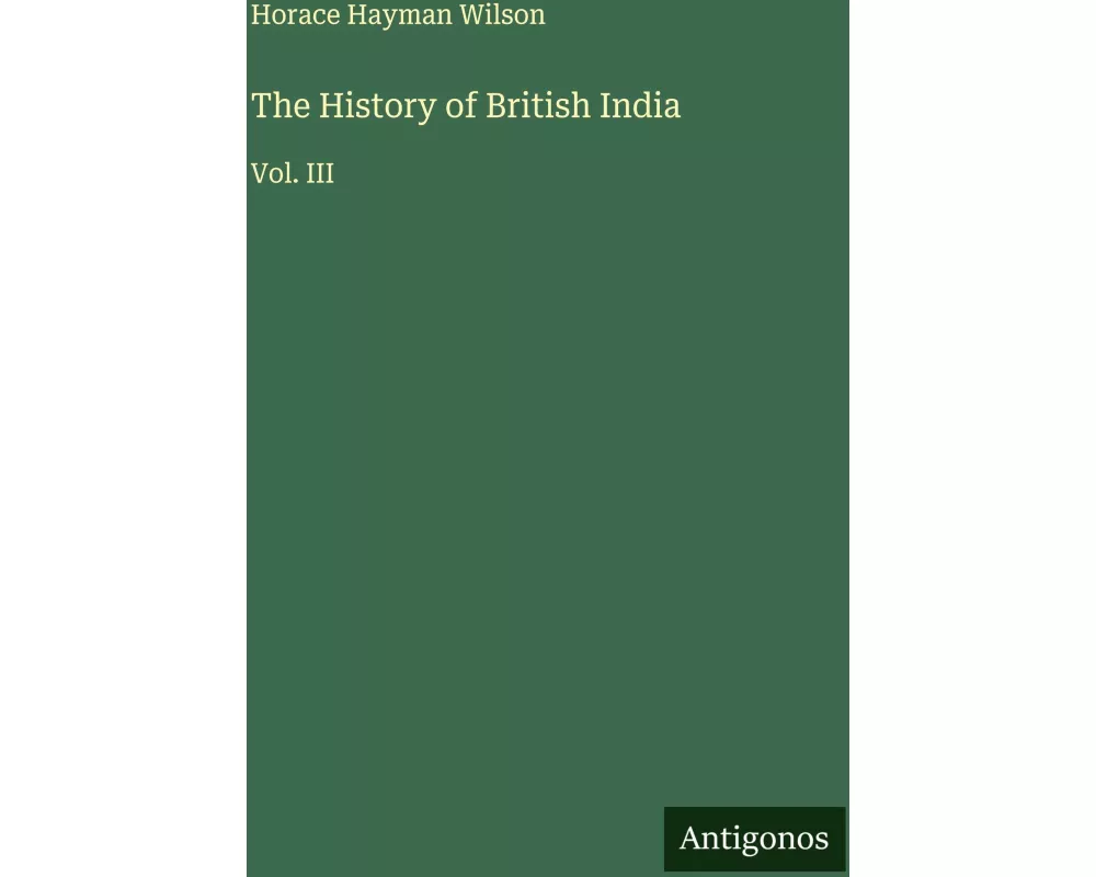 The History of British India