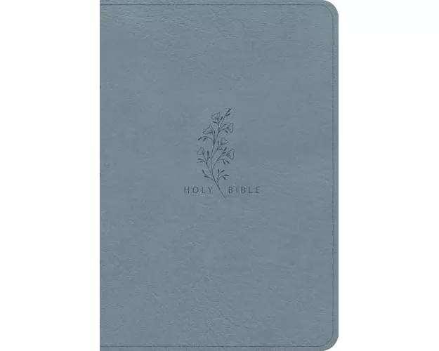 CSB Giant Print Reference Bible, Optimal Type, Digital Study Edition, Weathered Blue Leathertouch, Indexed