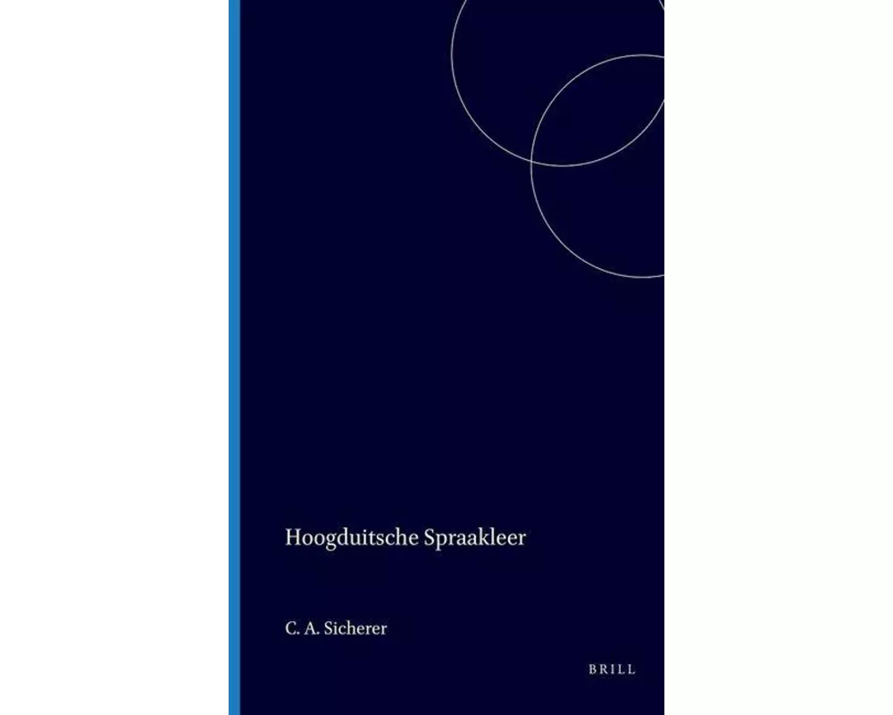 W. G. Brill's Hoogduitsche Spraakleer