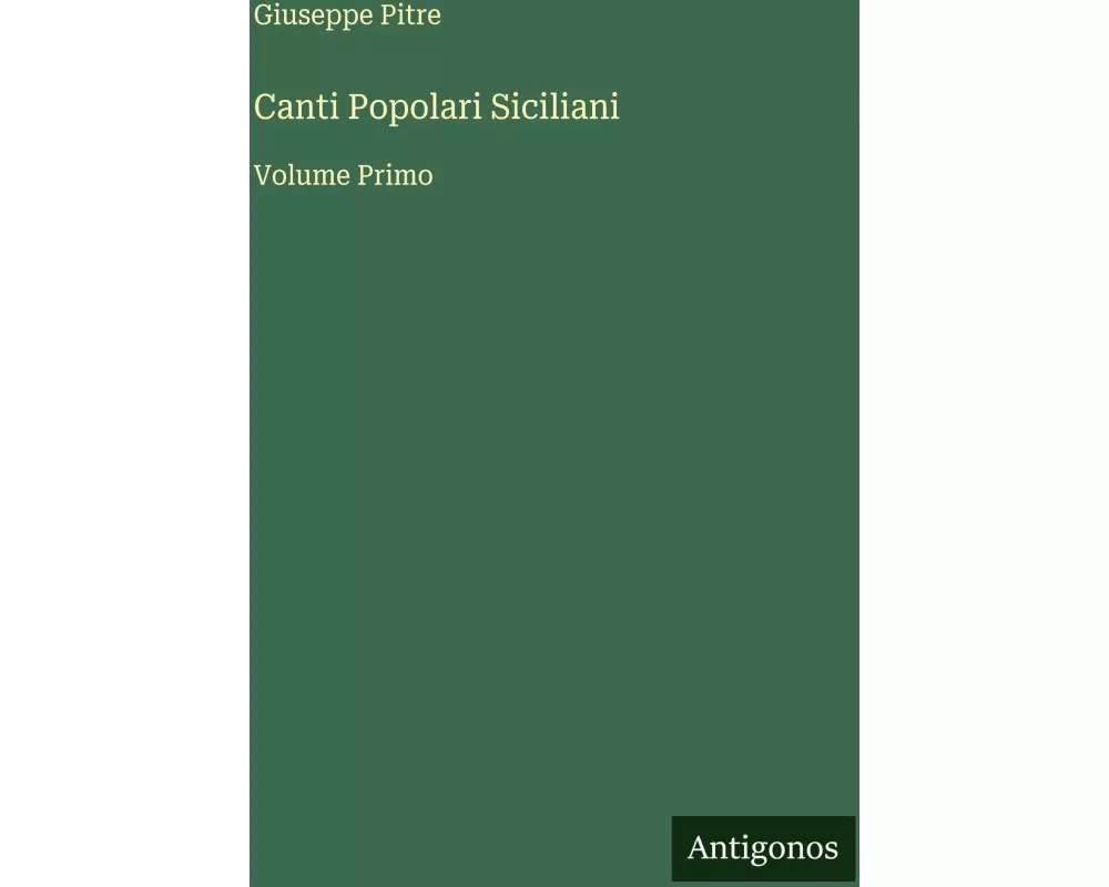 Canti Popolari Siciliani