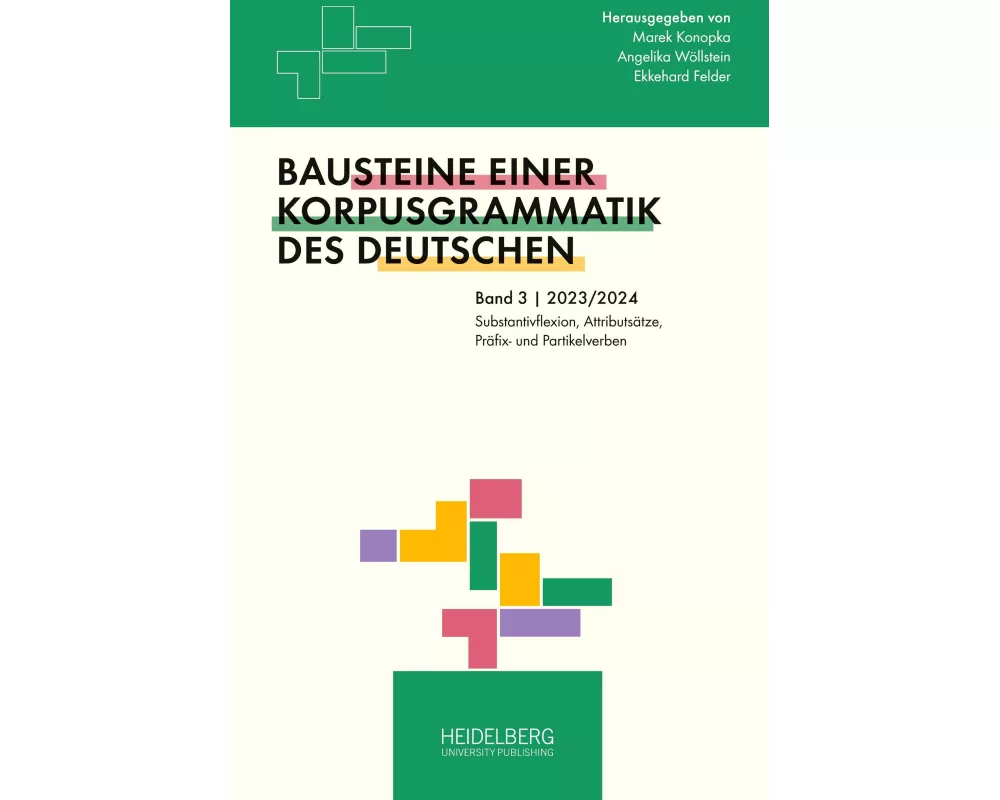 Substantivflexion, Attributsätze, Präfix- und Partikelverben
