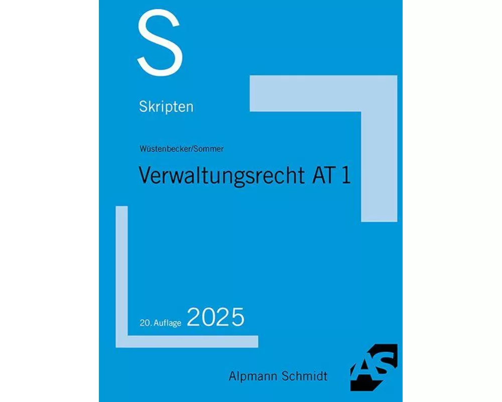 Skript Verwaltungsrecht AT 1