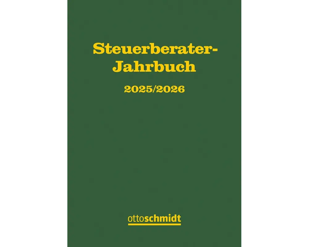 Steuerberater-Jahrbuch 2025/2026