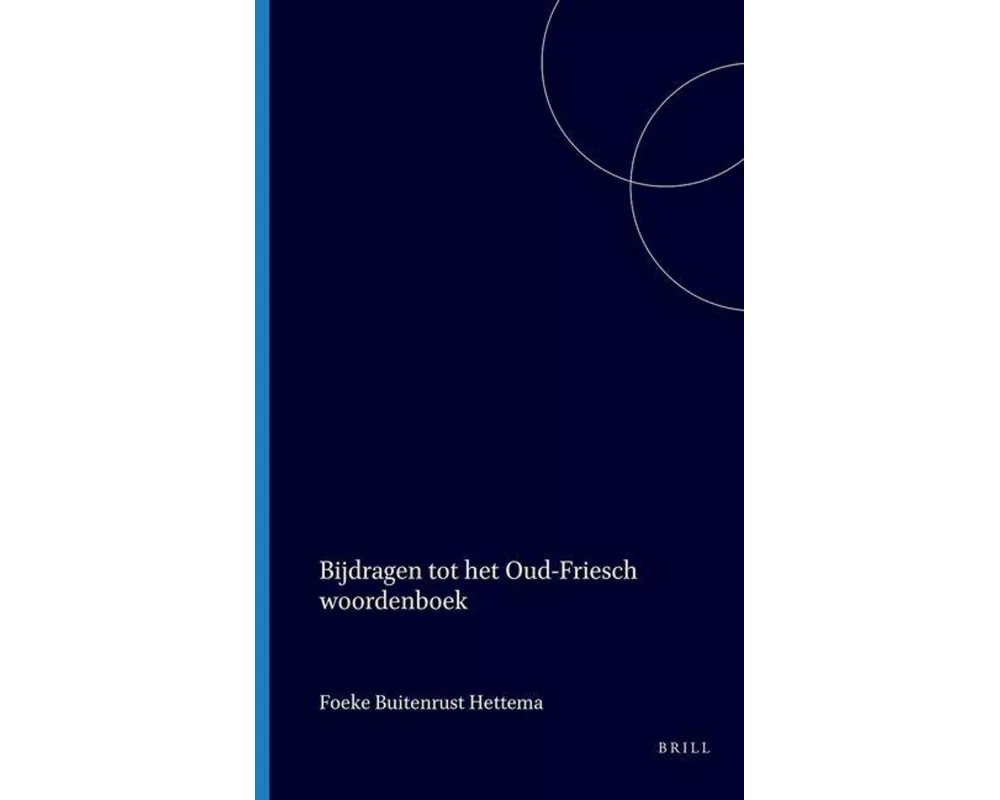 Bijdragen Tot Het Oud-Friesch Woordenboek
