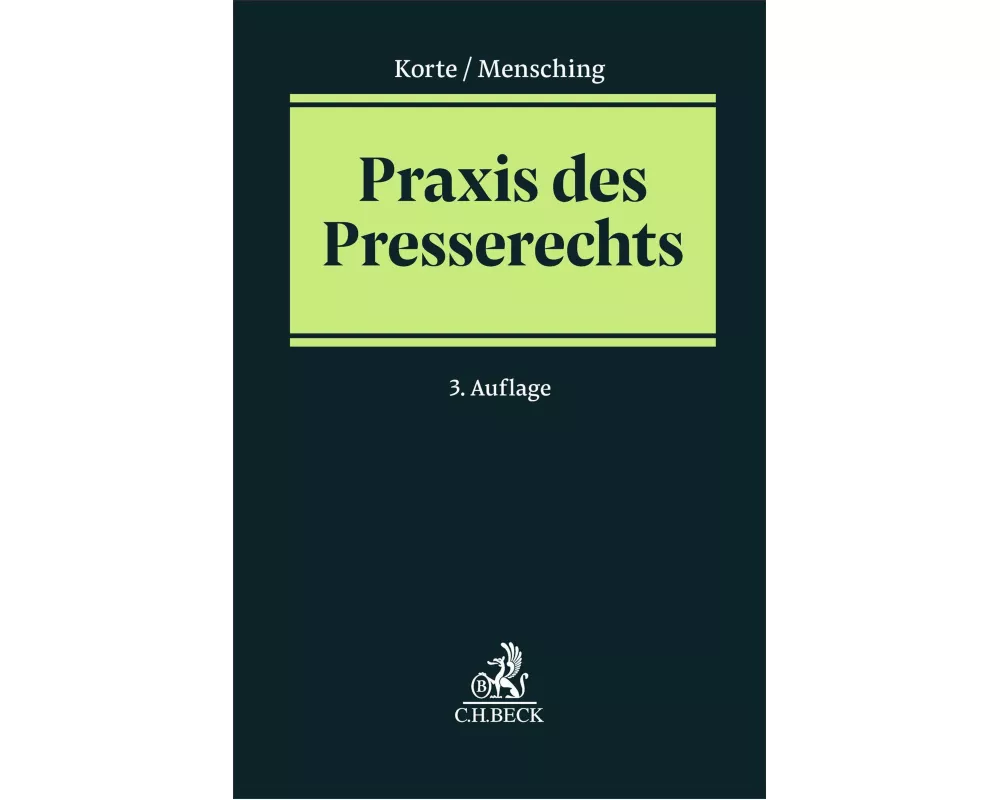 Praxis des Presserechts