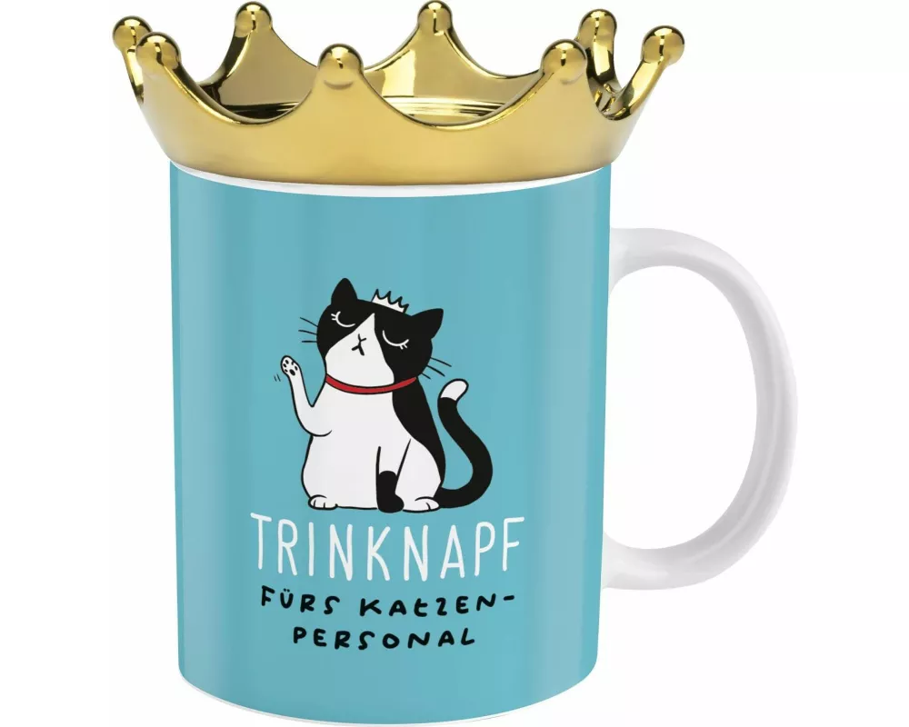 Tasse Krone Catboss "Katzenpersonal