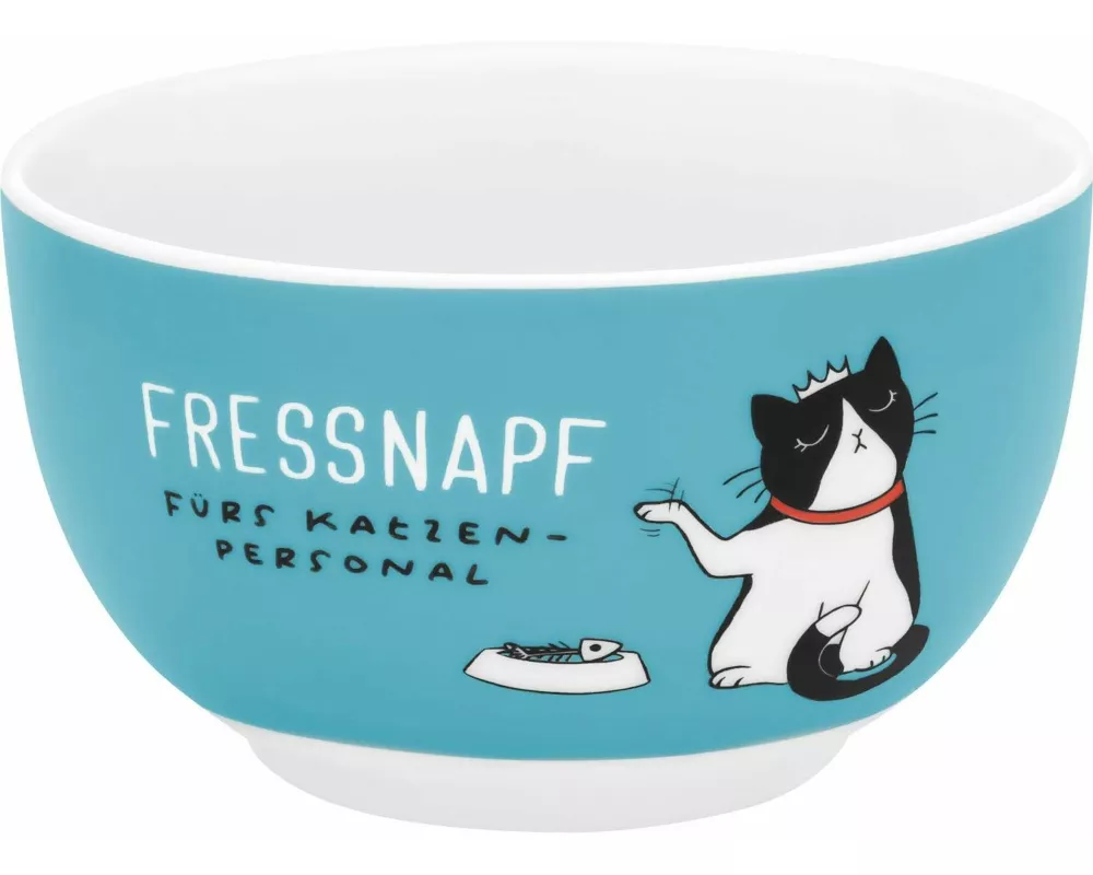 Schale Catboss "Katzenpersonal