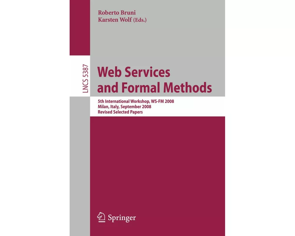 Web Services and Formal Methods