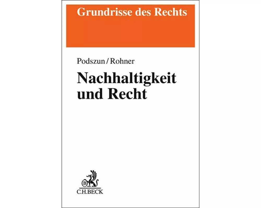 Nachhaltigkeit und Recht