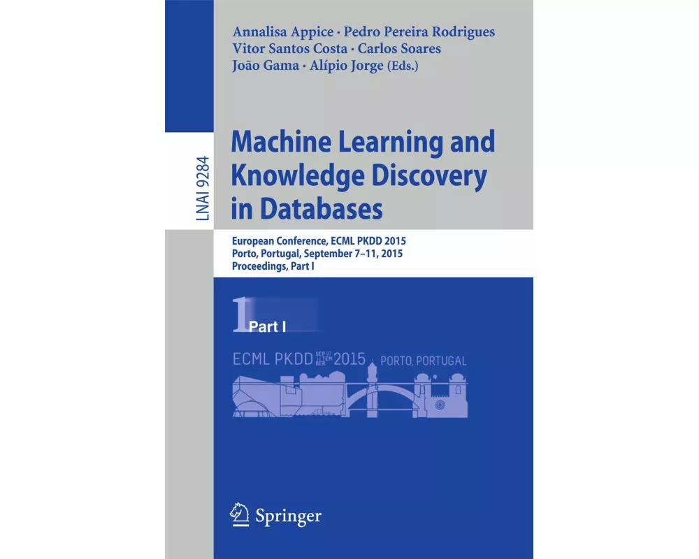 Machine Learning and Knowledge Discovery in Databases
